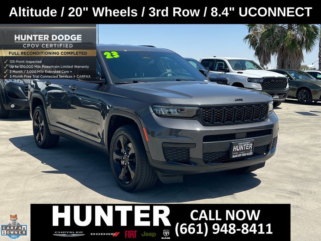 Certified 2023 Jeep Grand Cherokee L Laredo RWD image 10