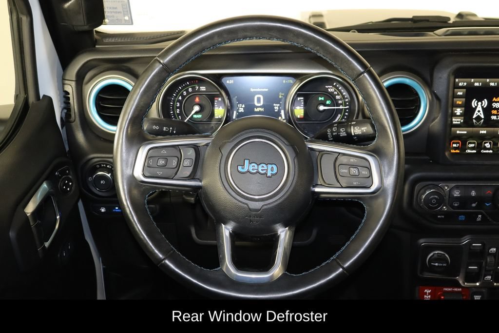 Used 2023 Jeep Wrangler Unlimited Rubicon 4xe w/ Cold Weather Group AWD/4WD image 7