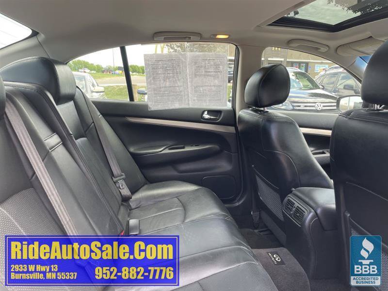 Used 2012 INFINITI G37 x Sedan w/ Premium Pkg AWD/4WD image 16