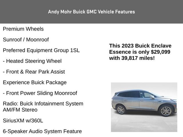 Used 2023 Buick Enclave Essence w/ Experience Buick Package FWD image 12