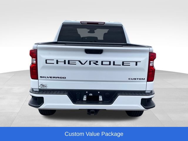 Certified 2024 Chevrolet Silverado 1500 Custom w/ Turbomax Blackout Package AWD/4WD image 4