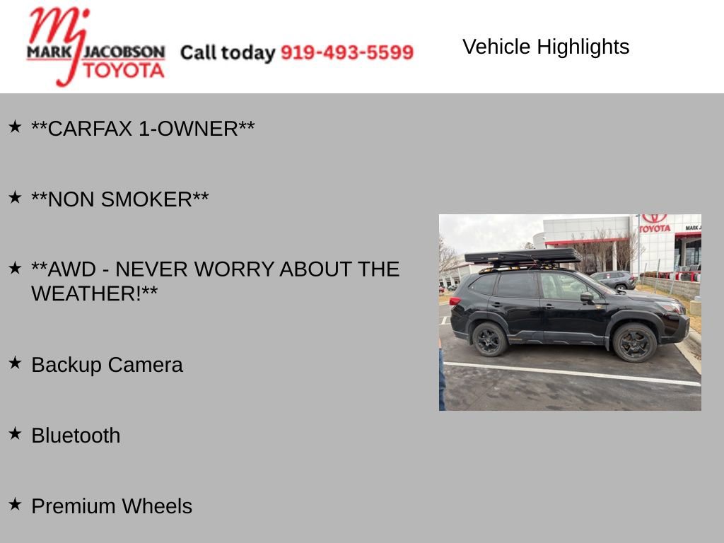 Used 2022 Subaru Forester Wilderness image 6