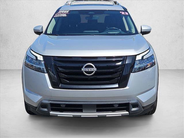 Used 2023 Nissan Pathfinder Platinum w/ Black Appearance Package FWD video 2