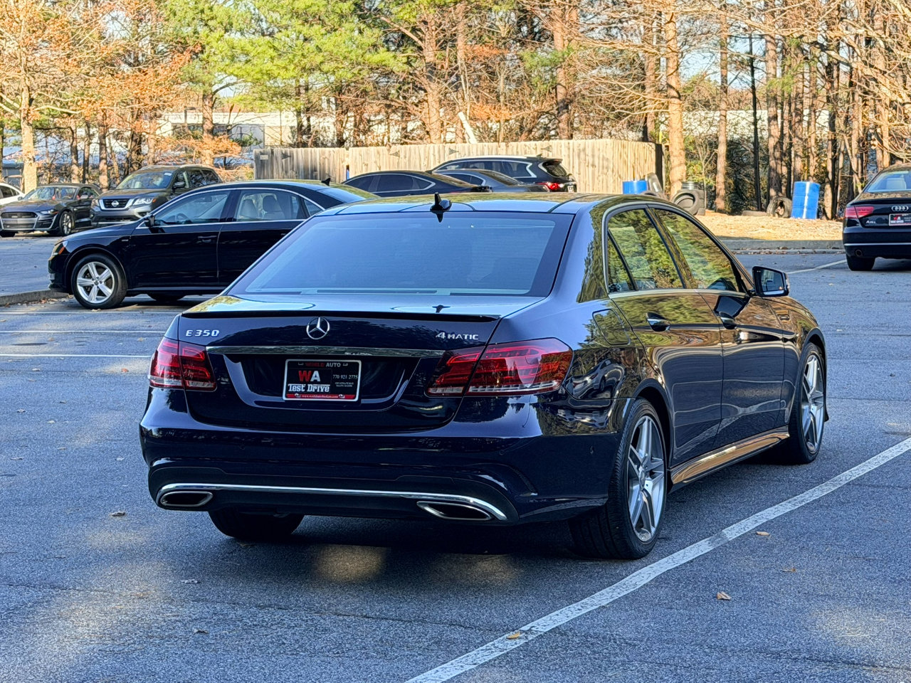 Used 2014 Mercedes-Benz E 350 4MATIC Sedan w/ Premium 1 Package image 4