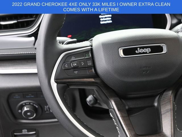 Used 2022 Jeep Grand Cherokee Limited 4xe w/ Luxury Tech Group II image 27