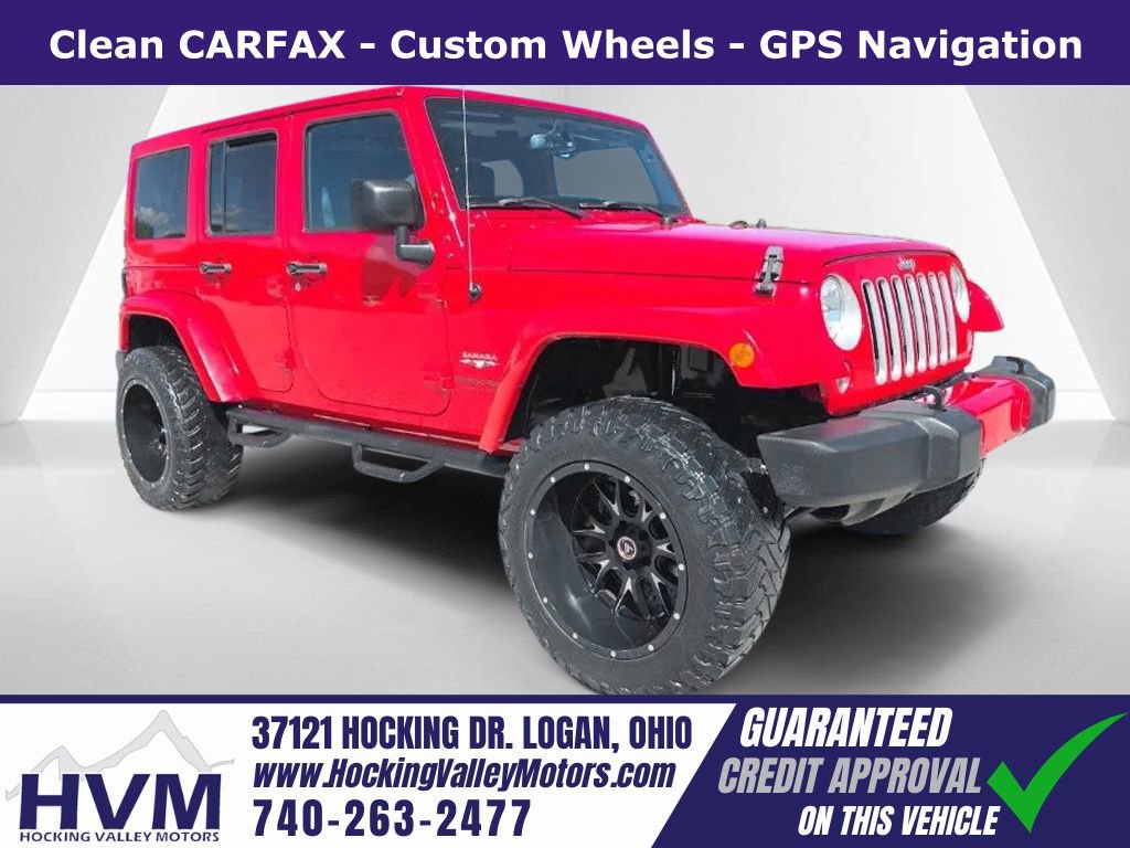 Used 2018 Jeep Wrangler Unlimited Sahara AWD/4WD image 1