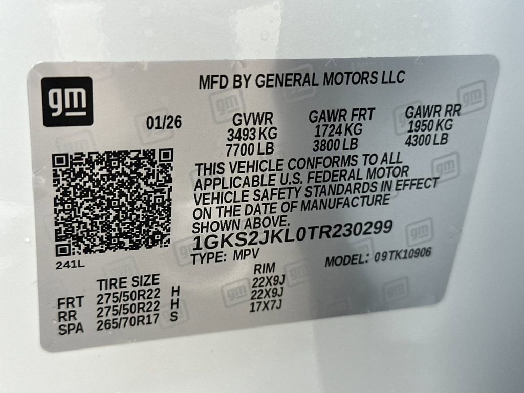New 2026 GMC Yukon XL Denali w/ Sun & Power Step Package AWD/4WD image 29