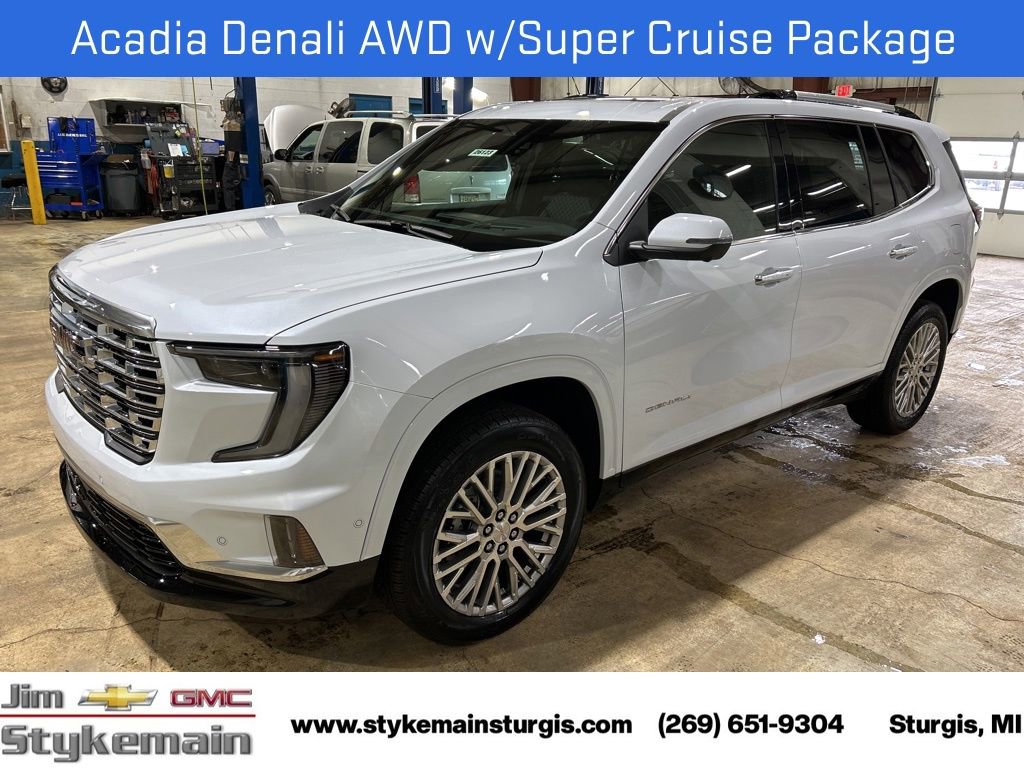 New 2026 GMC Acadia Denali w/ Super Cruise Package AWD/4WD image 1