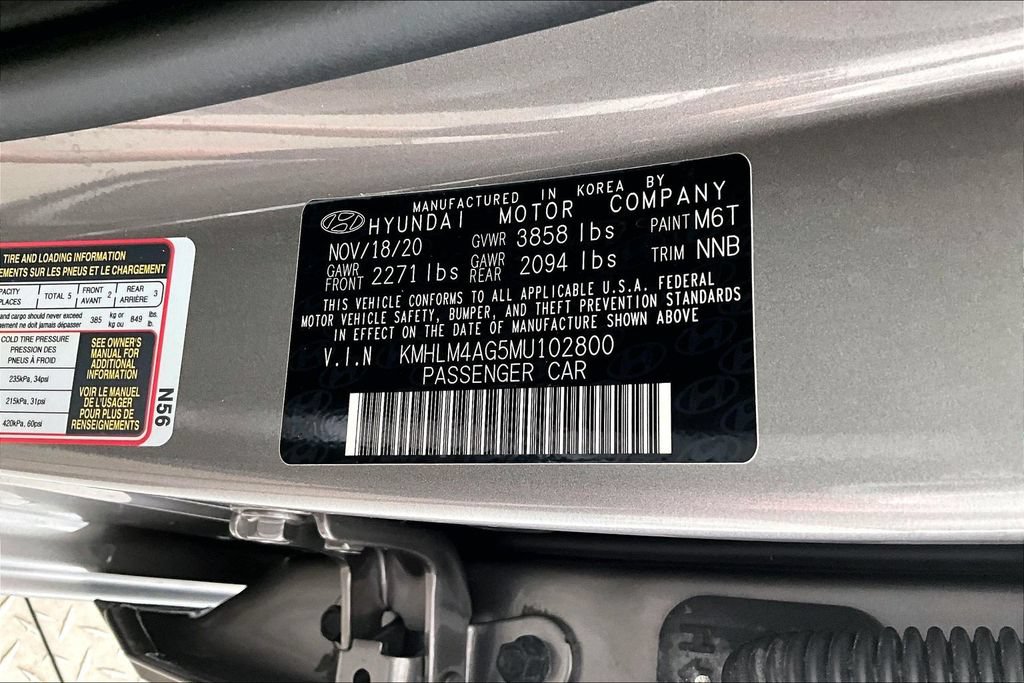 Certified 2021 Hyundai Elantra SEL FWD image 34