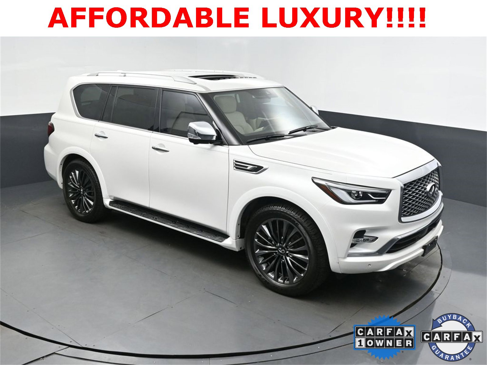 Certified 2022 INFINITI QX80 Sensory w/ Cargo Package image 1