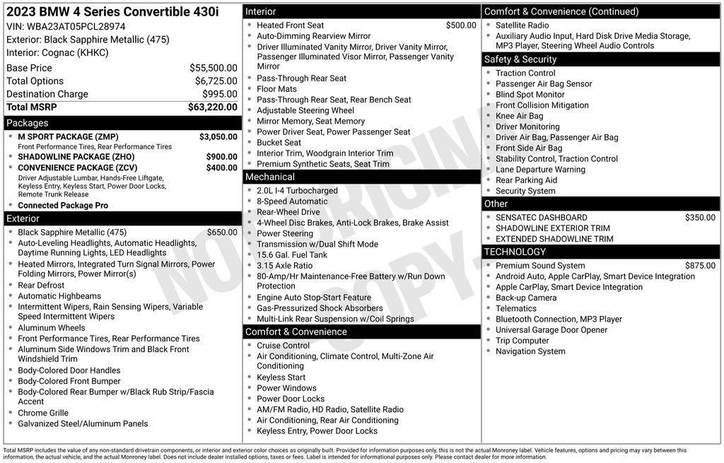 Used 2023 BMW 430i 430i w/ M Sport Package image 12