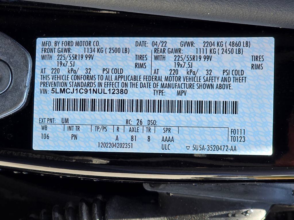 Used 2022 Lincoln Corsair FWD w/ Premium Package image 50