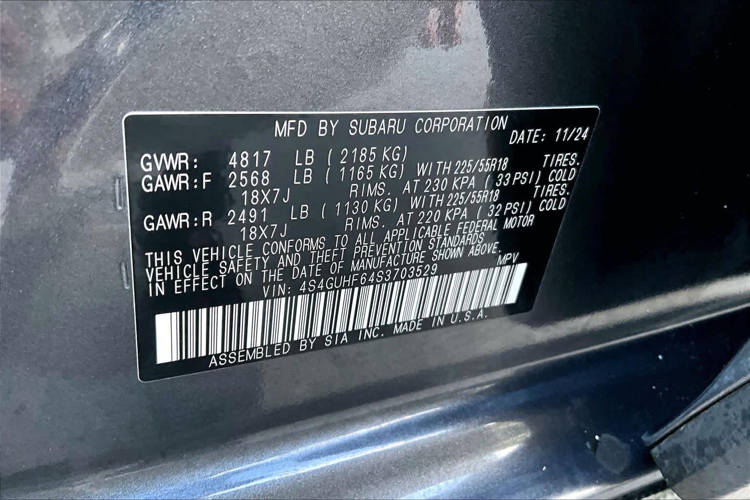 Used 2025 Subaru Crosstrek 2.5i Sport AWD/4WD image 34