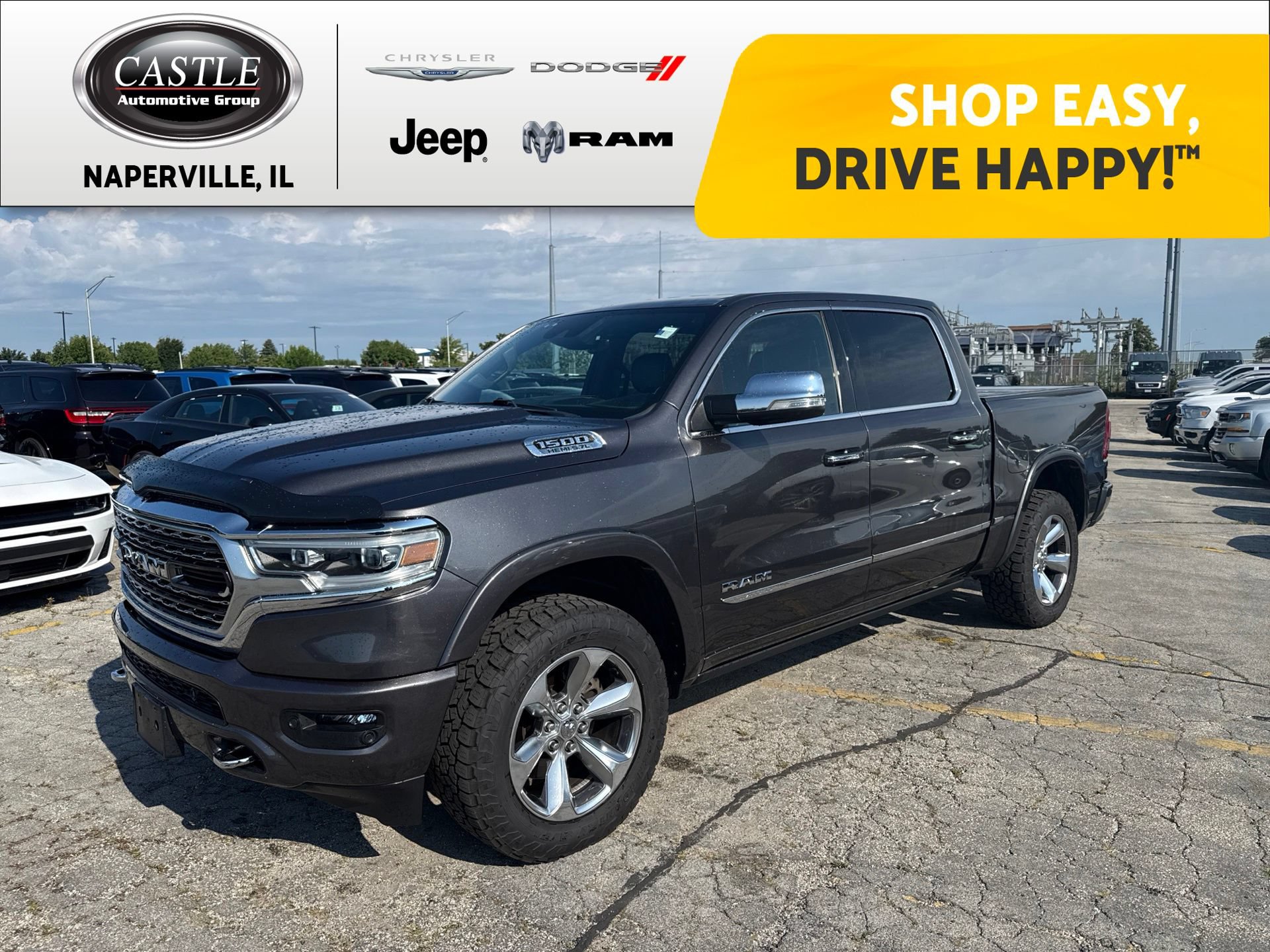 Used 2022 RAM 1500 Limited w/ Body Color Bumper Group