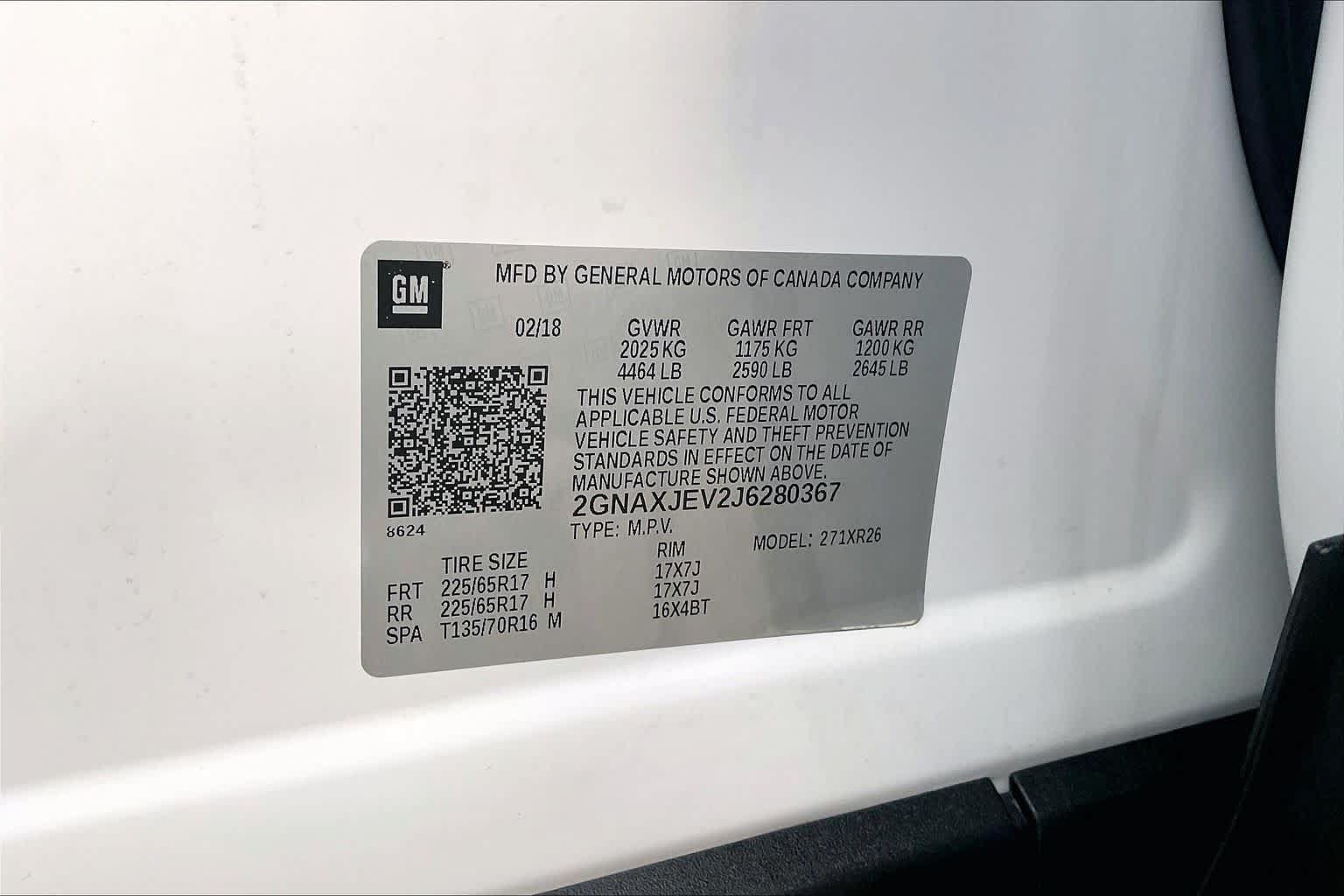 Used 2018 Chevrolet Equinox LT FWD image 34