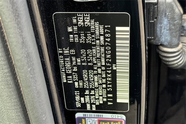 Used 2022 Kia Sorento SX image 60