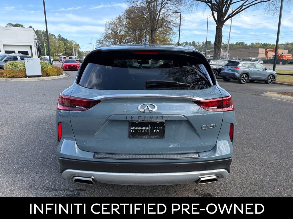 Certified 2023 INFINITI QX50 Luxe w/ Cargo Package image 11