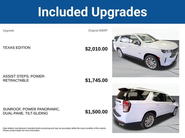 Used 2023 Chevrolet Tahoe Premier w/ Texas Edition AWD/4WD image 5