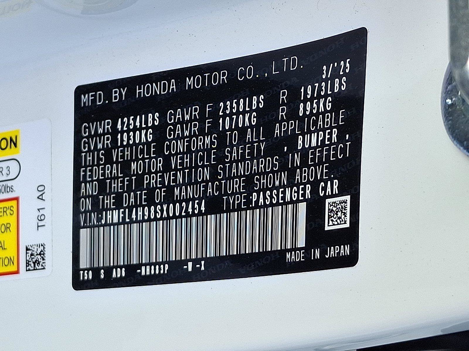 Used 2025 Honda Civic Sport Touring image 28