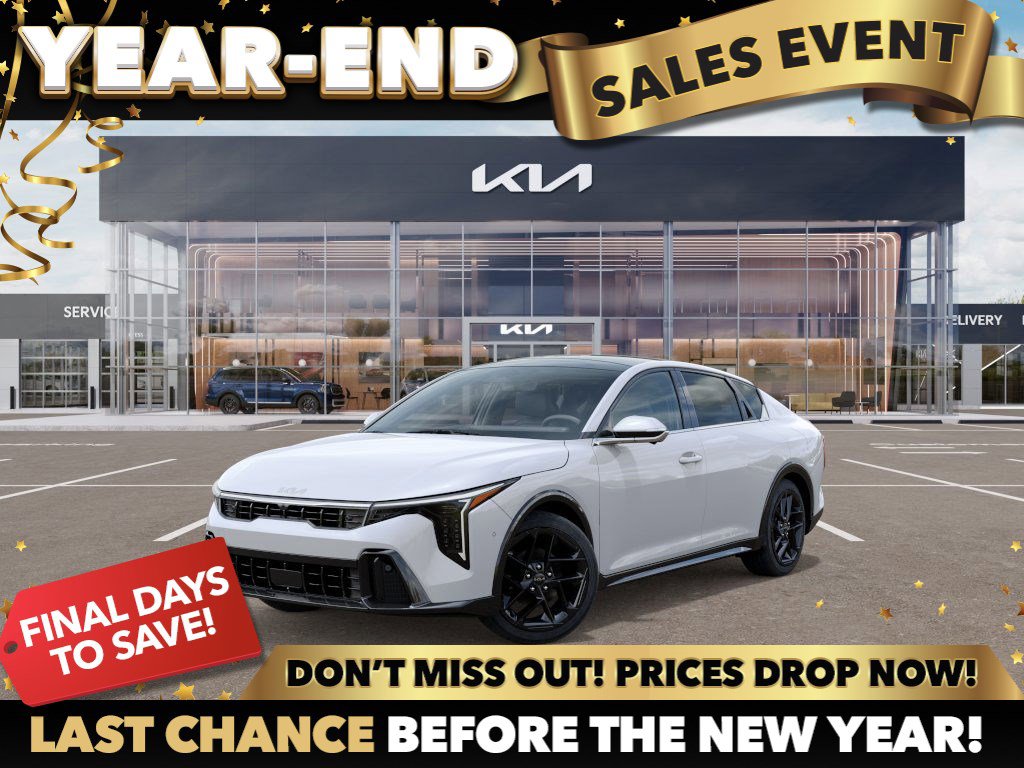 New 2025 Kia K4 GT-Line Turbo