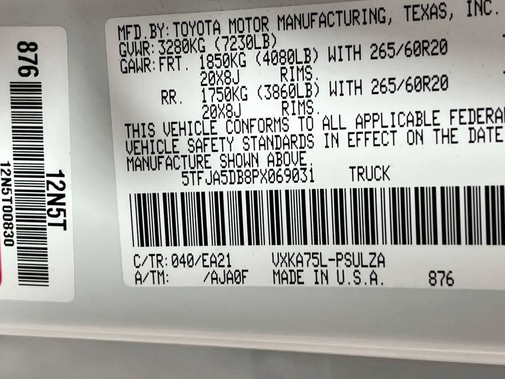 Used 2023 Toyota Tundra Limited AWD/4WD image 29