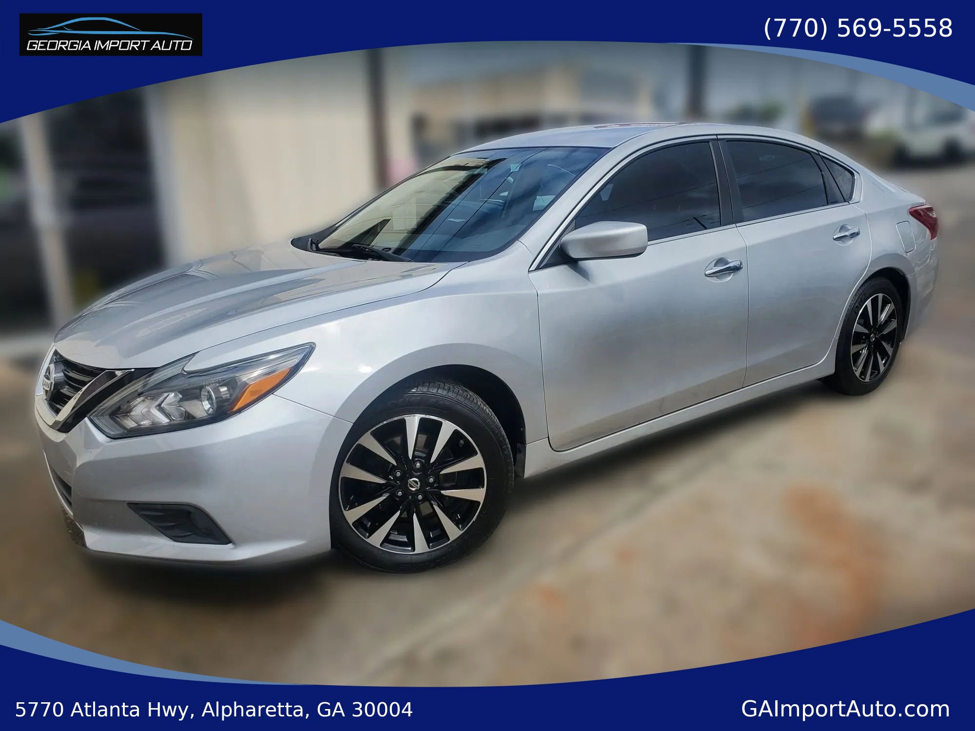 Used 2018 Nissan Altima 2.5 SV FWD image 1
