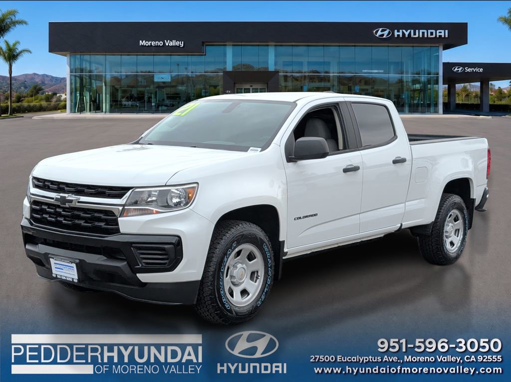 Used 2021 Chevrolet Colorado W/T w/ WT Convenience Package RWD image 3