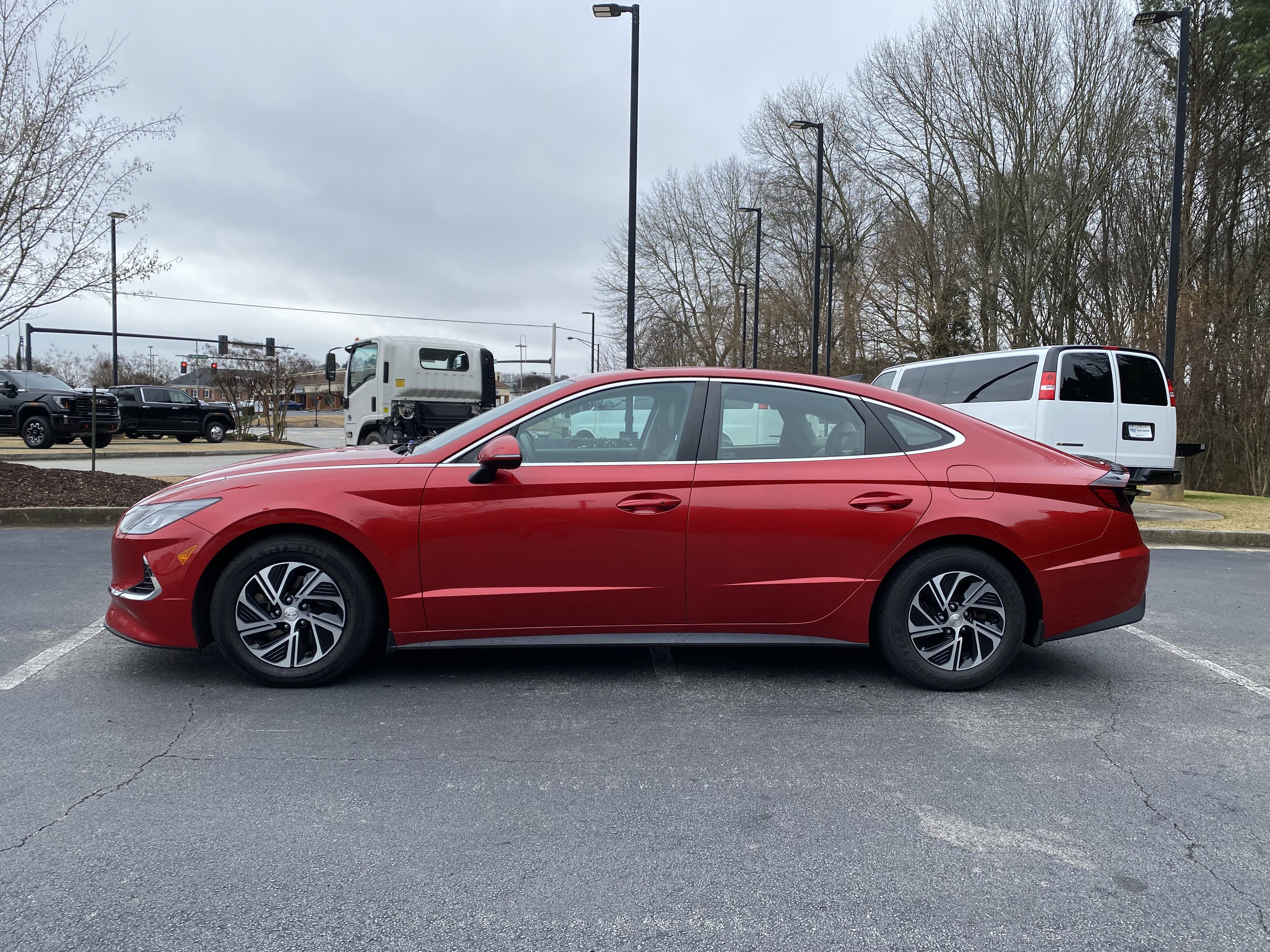 Used 2020 Hyundai Sonata Blue image 6