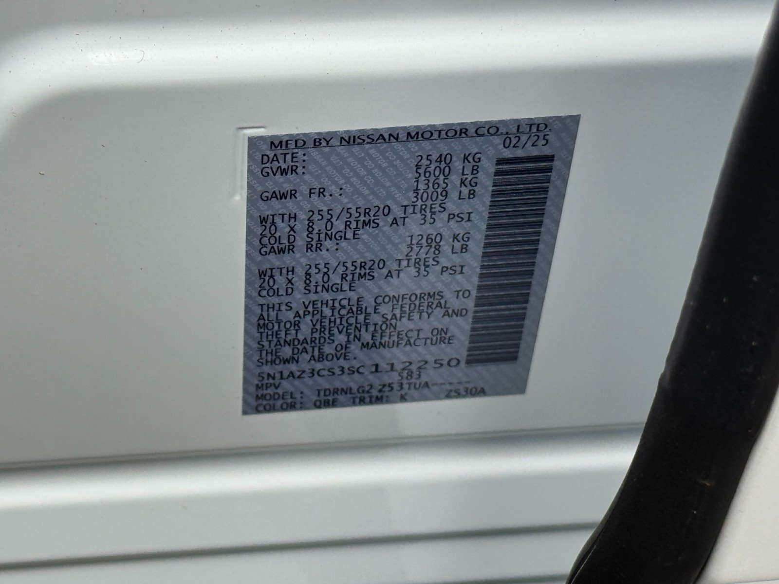 Used 2025 Nissan Murano SL AWD/4WD image 46
