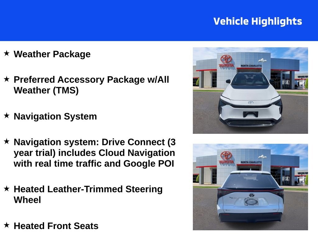 Used 2024 Toyota bZ4X AWD w/ Weather Package image 4