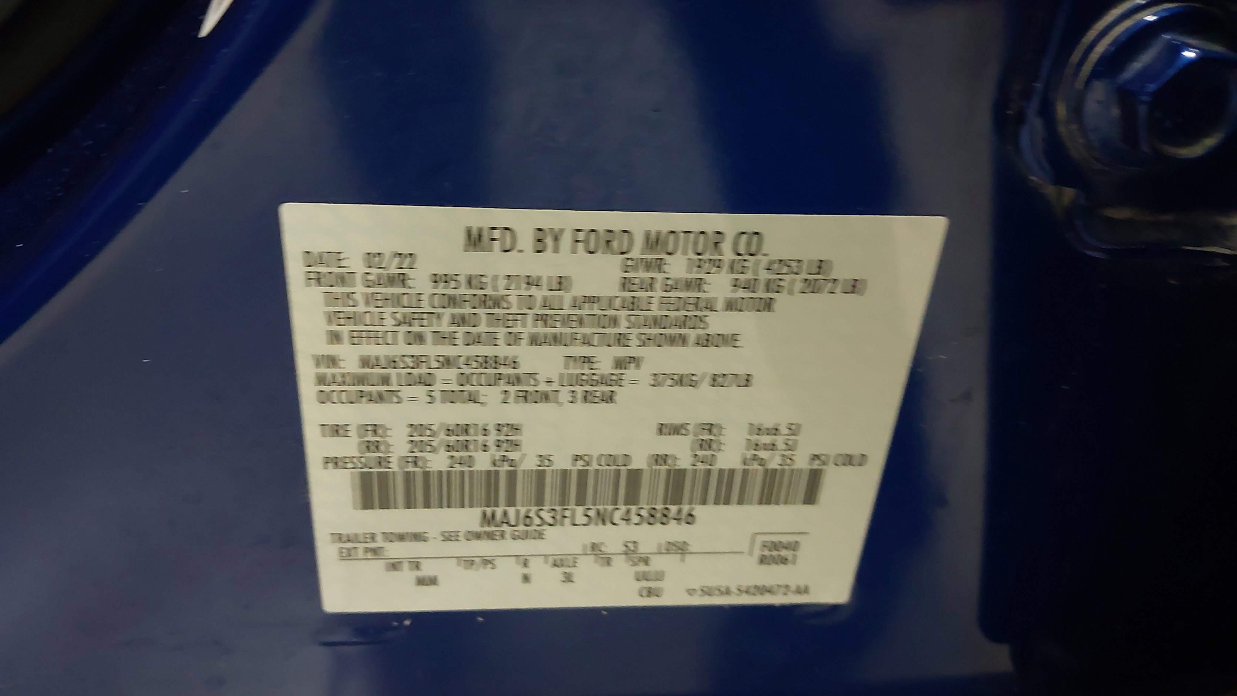 Used 2022 Ford EcoSport S image 34