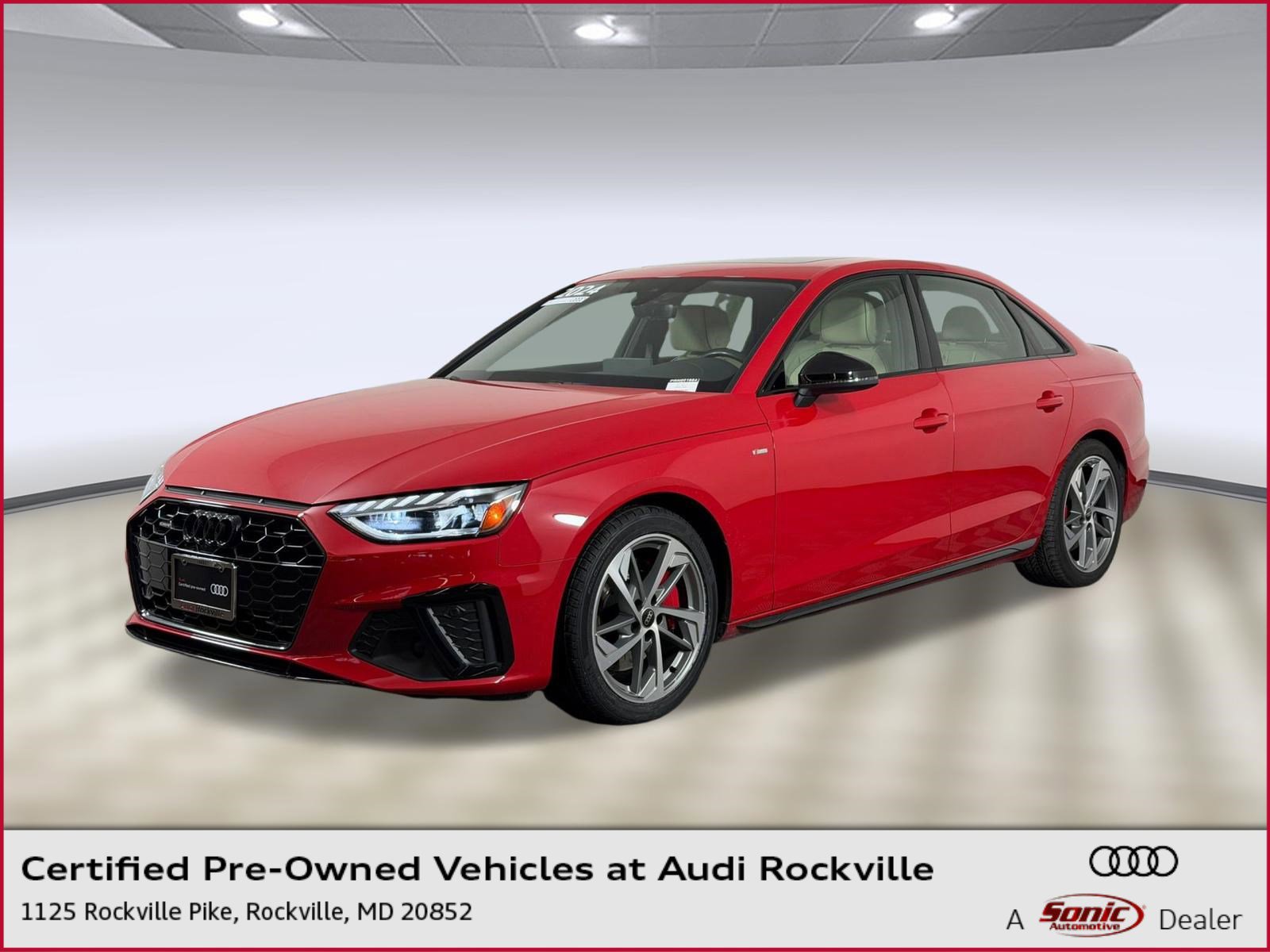 Certified 2024 Audi A4 2.0T Premium Plus