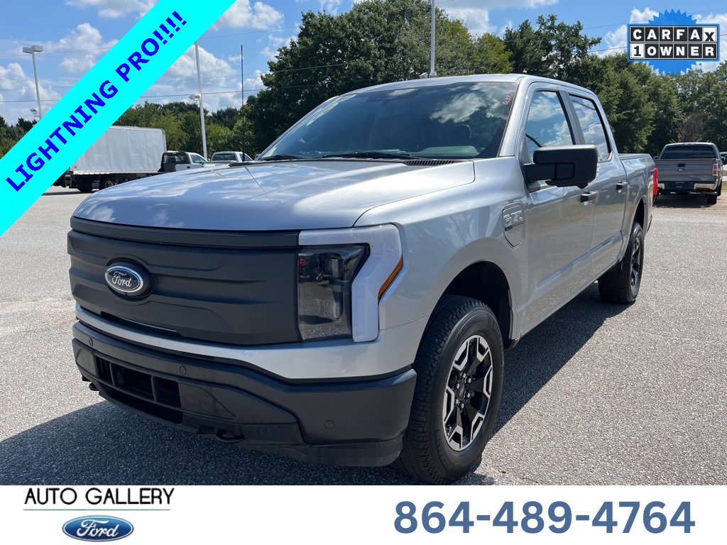 Used 2023 Ford F150 Lightning Pro w/ Tow Technology Package image 1
