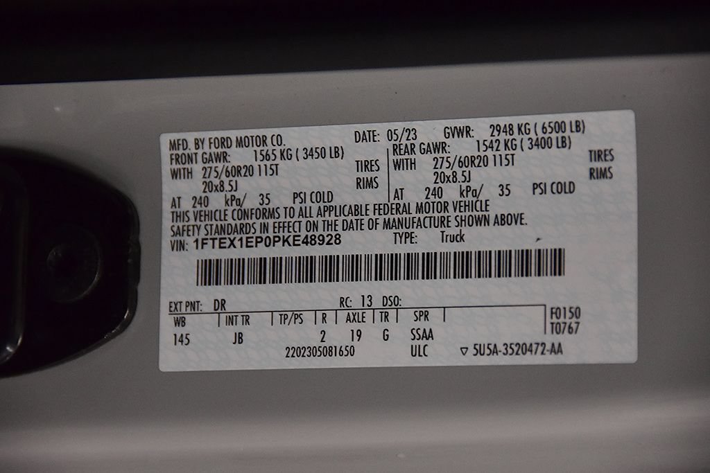 Used 2023 Ford F150 XL w/ STX Appearance Package AWD/4WD image 16