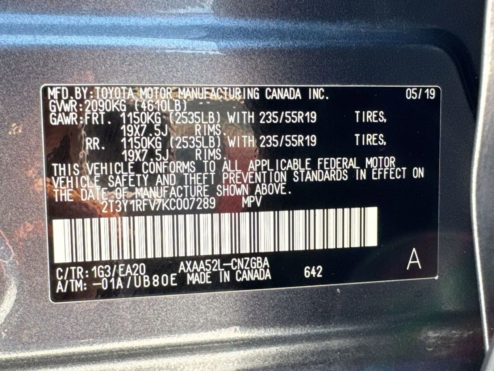 Used 2019 Toyota RAV4 Limited image 20