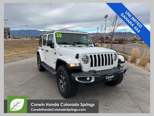 Used 2020 Jeep Wrangler Unlimited Sahara w/ Uconnect 4C Nav & Sound Group