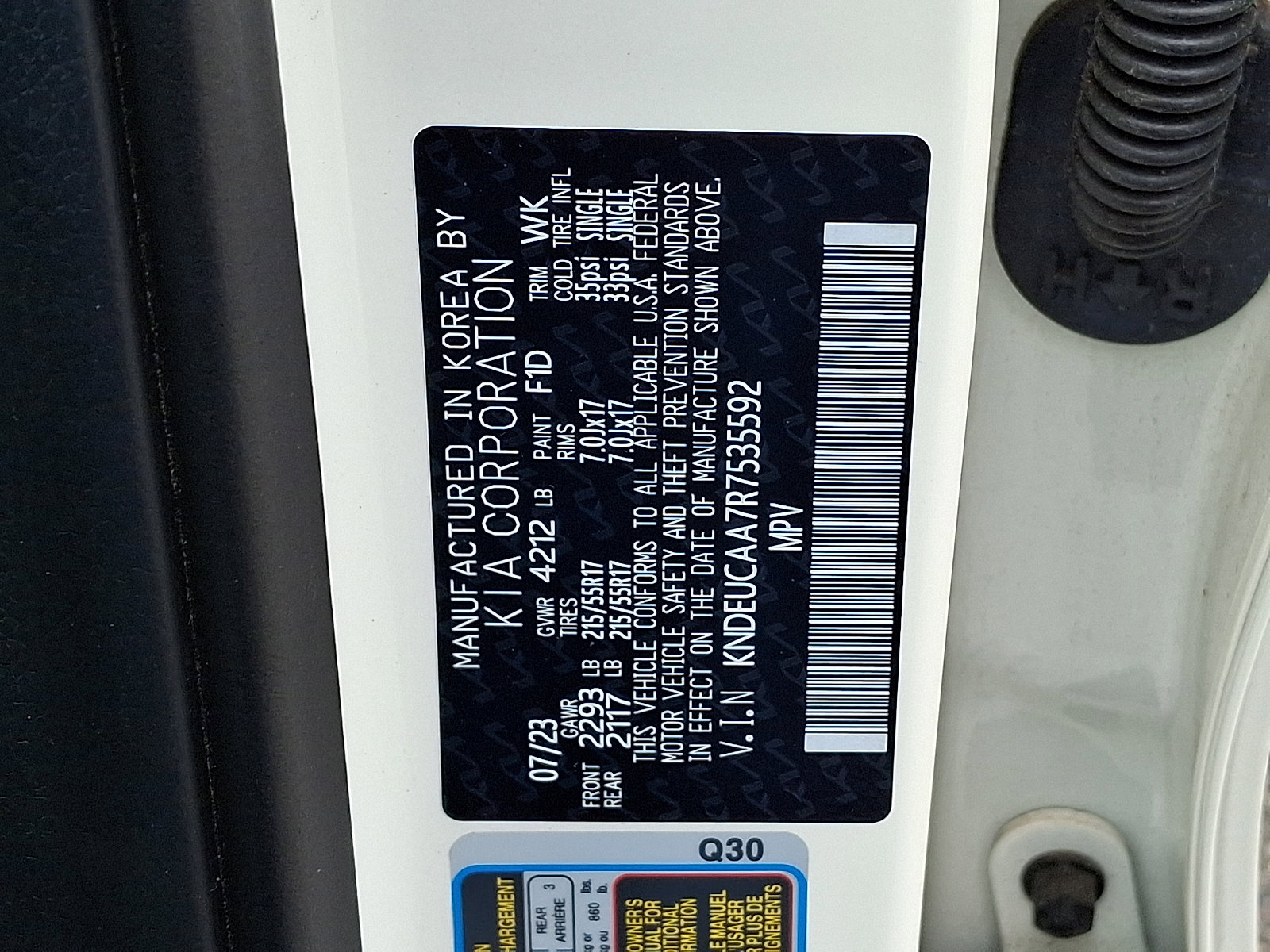 Used 2024 Kia Seltos S AWD/4WD image 27