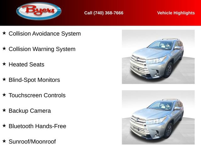 Used 2019 Toyota Highlander XLE w/ Protection Package #3 image 10