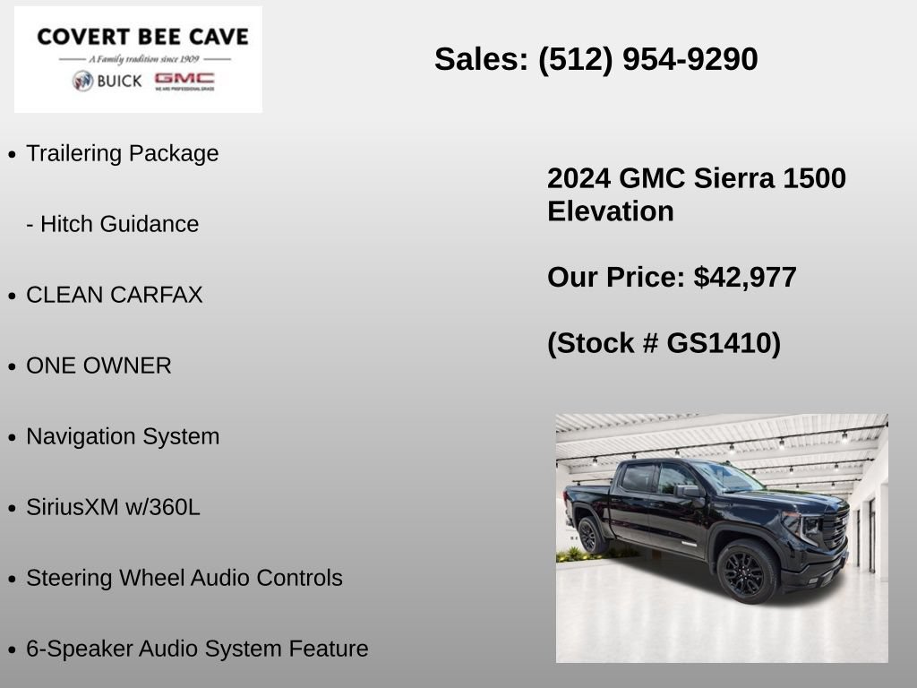 Used 2024 GMC Sierra 1500 Elevation RWD image 31