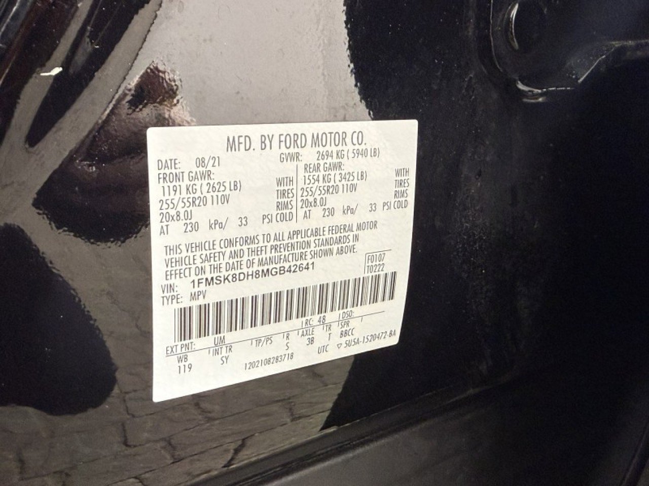 Certified 2021 Ford Explorer XLT w/ Equipment Group 202A image 23