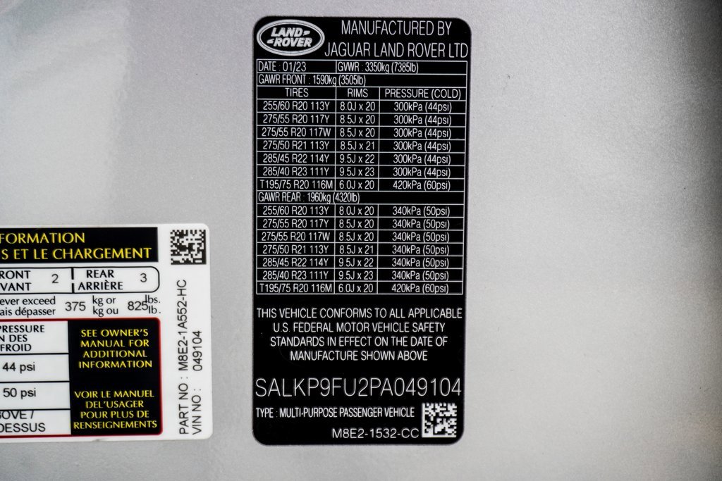 Used 2023 Land Rover Range Rover SE image 52