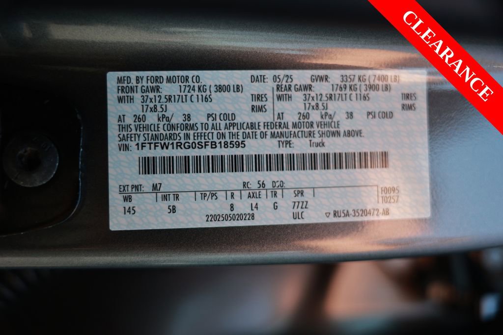 Used 2025 Ford F150 Raptor AWD/4WD image 41