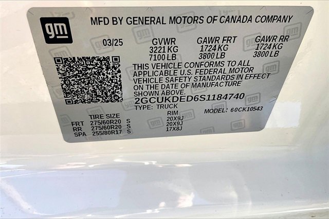 Used 2025 Chevrolet Silverado 1500 LT w/ Texas Edition Plus image 20