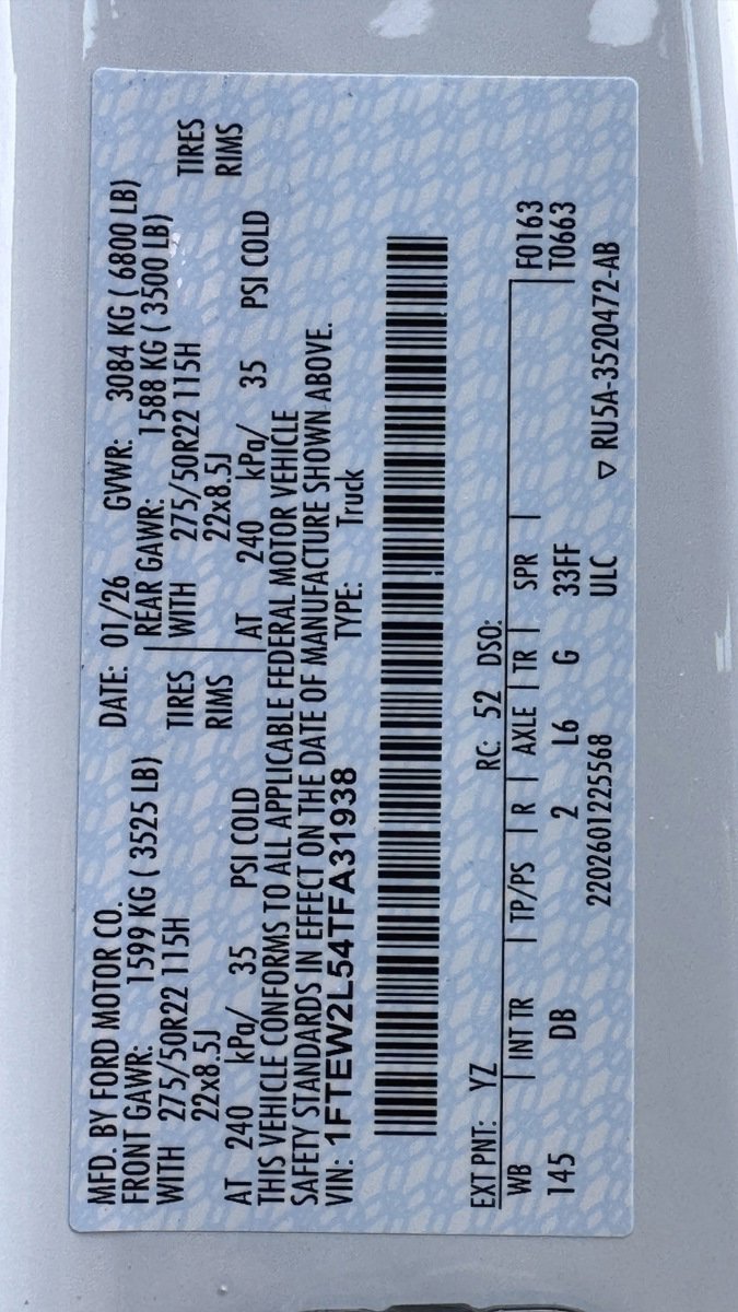 New 2026 Ford F150 STX w/ F-150 LOBO Package image 14