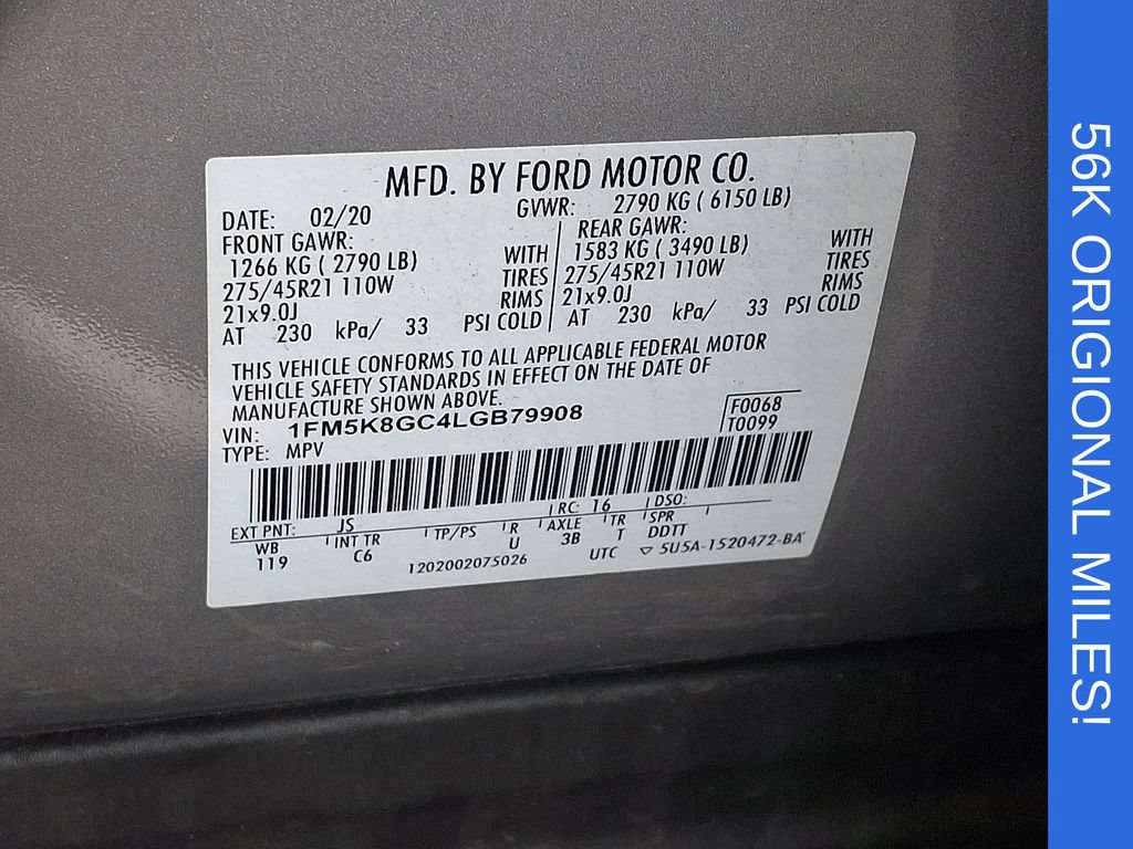 Used 2020 Ford Explorer ST w/ ST Street Pack AWD/4WD image 27