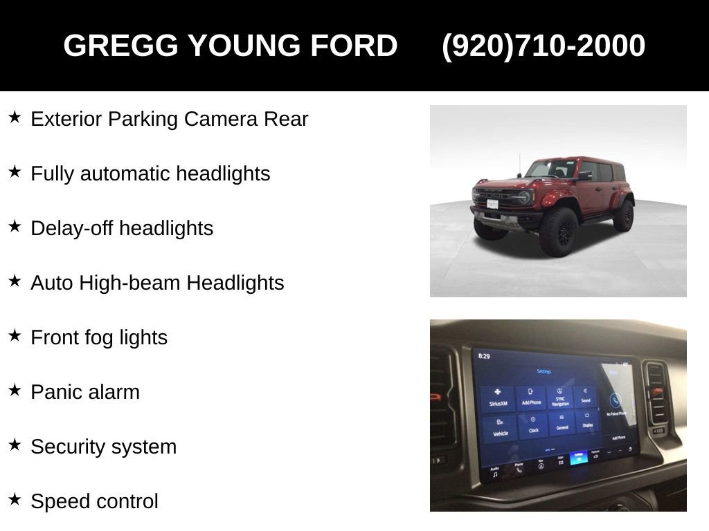 New 2025 Ford Bronco Raptor image 30