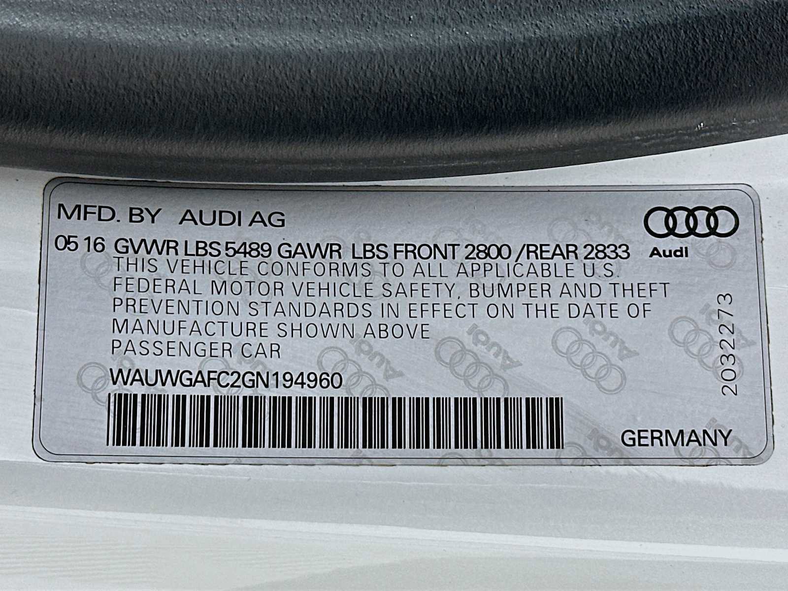 Used 2016 Audi A7 3.0T Premium Plus w/ 20" Wheel & Tire Package image 31