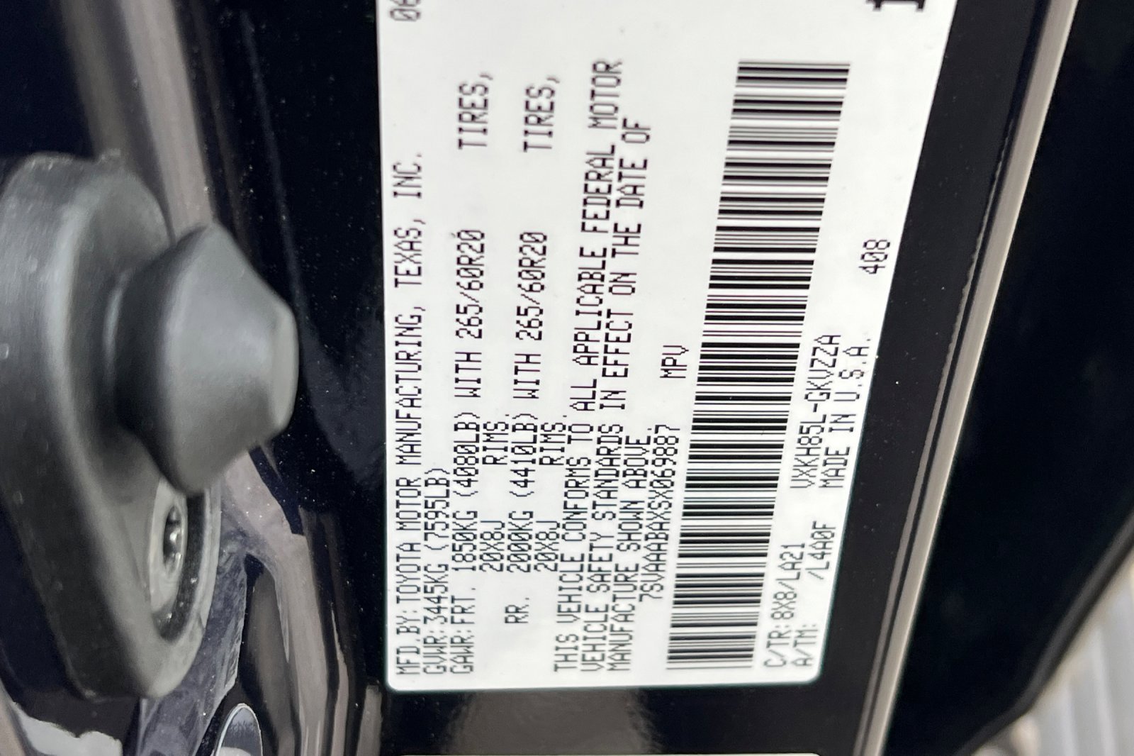 New 2025 Toyota Sequoia Platinum image 23