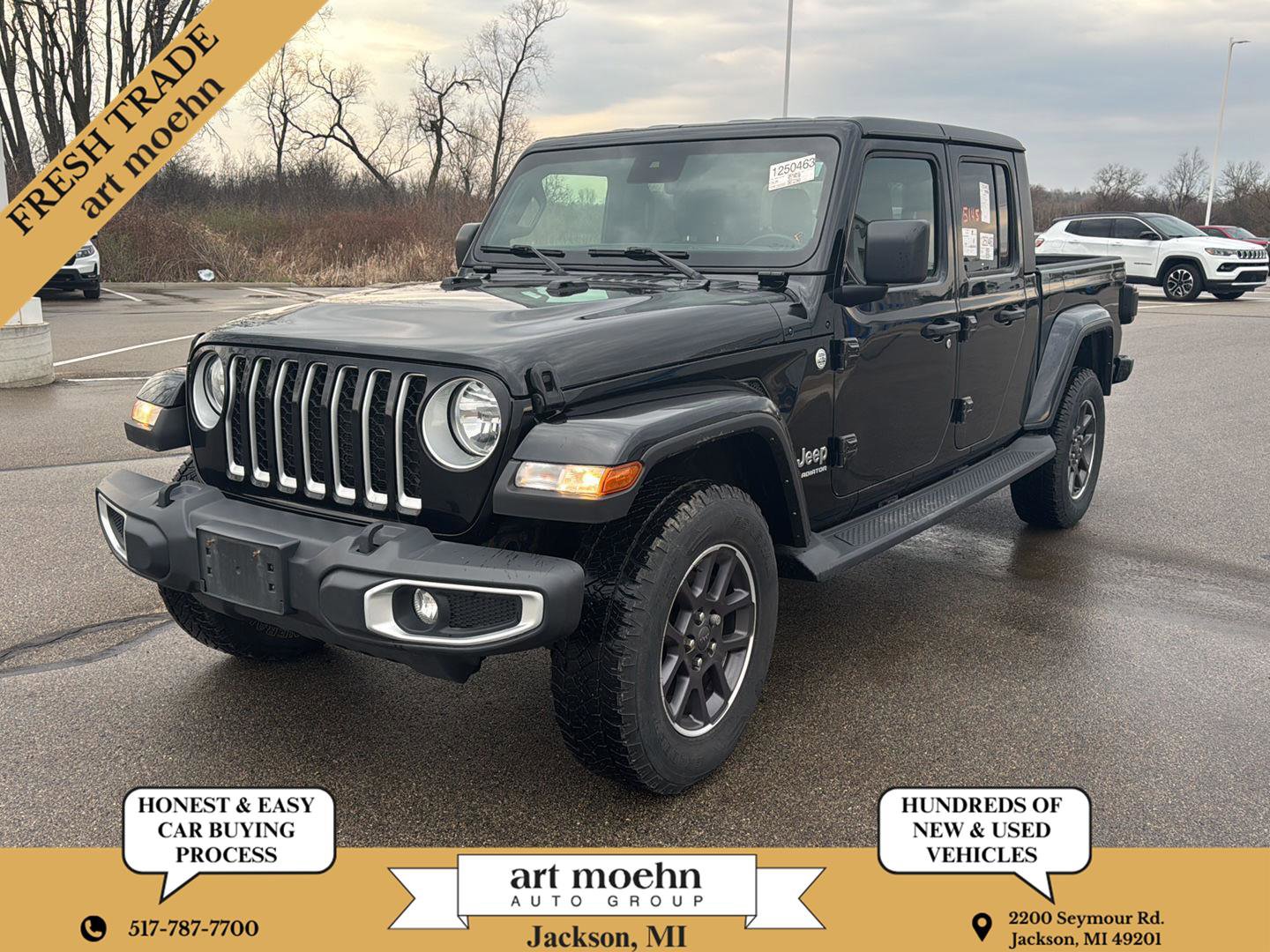 Used 2021 Jeep Gladiator Overland w/ Uconnect 4C Nav & Sound Group image 1