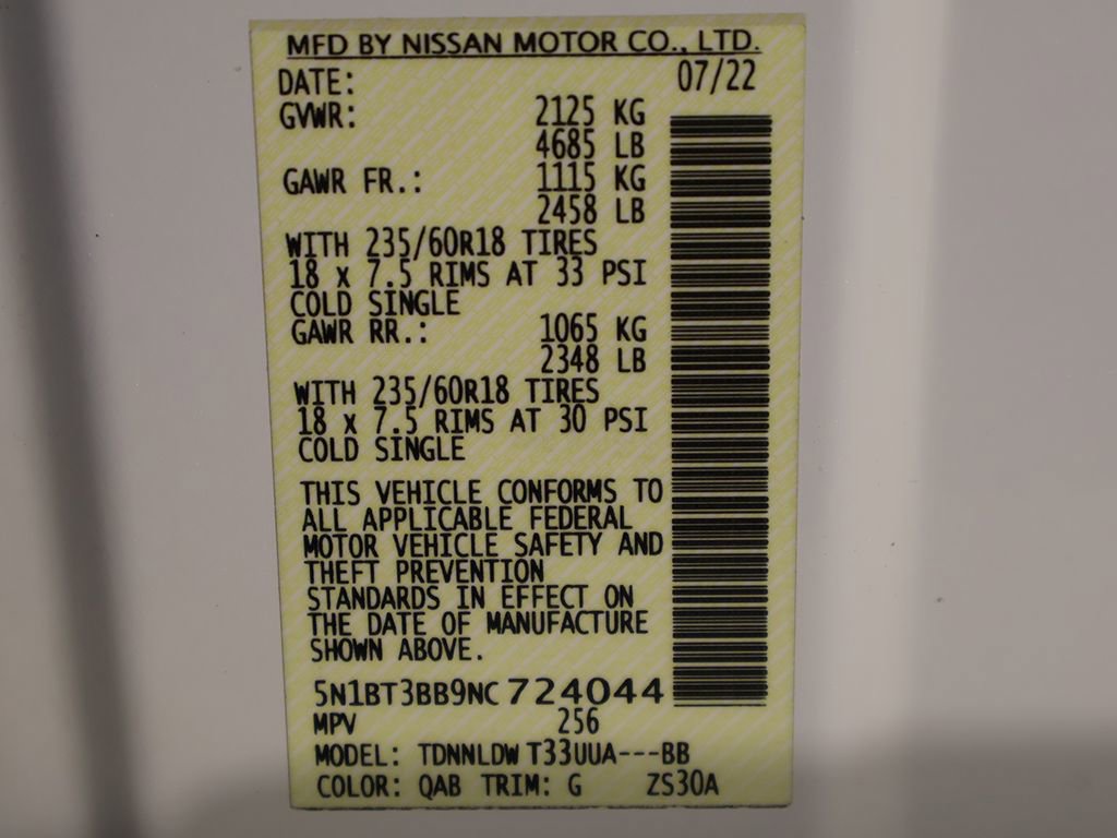 Used 2022 Nissan Rogue SV image 39